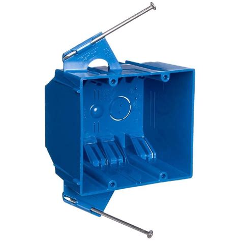 carlon hard 2 gang electrical box with voltage divider|carlon blue switch box.